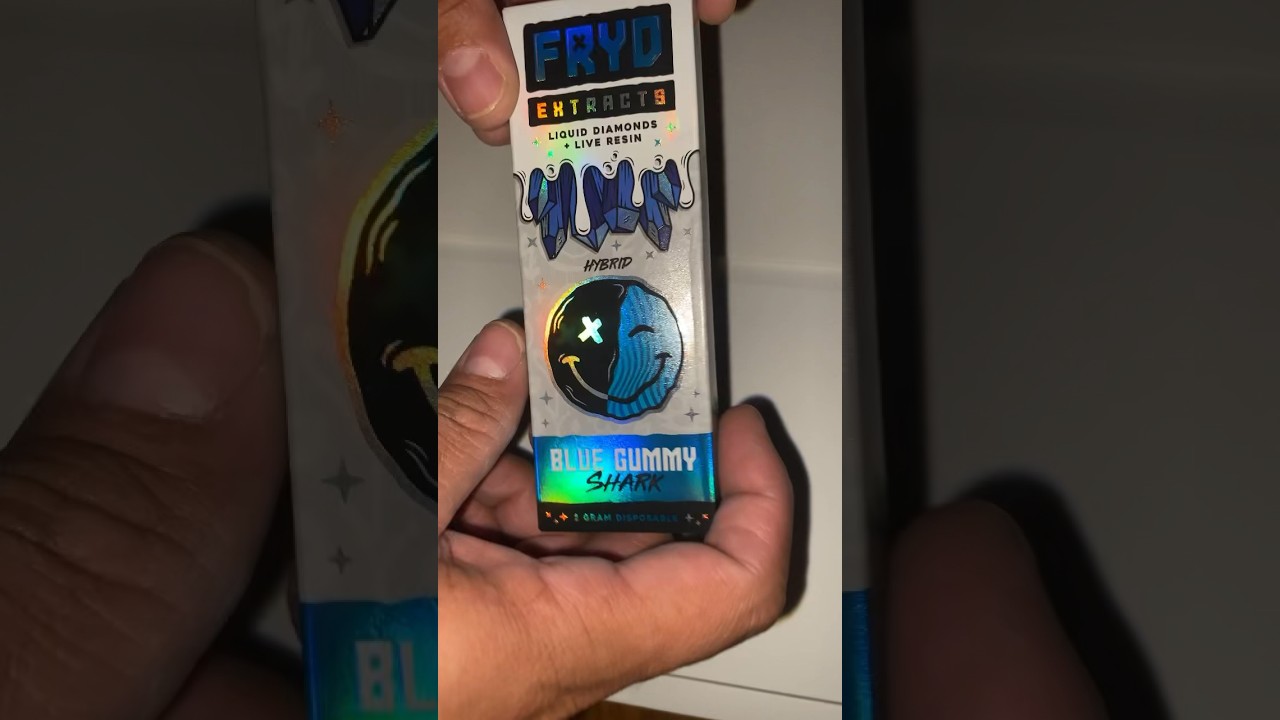 FRYD Blue Gummy Shark #shorts #fryd #disposablevapepen