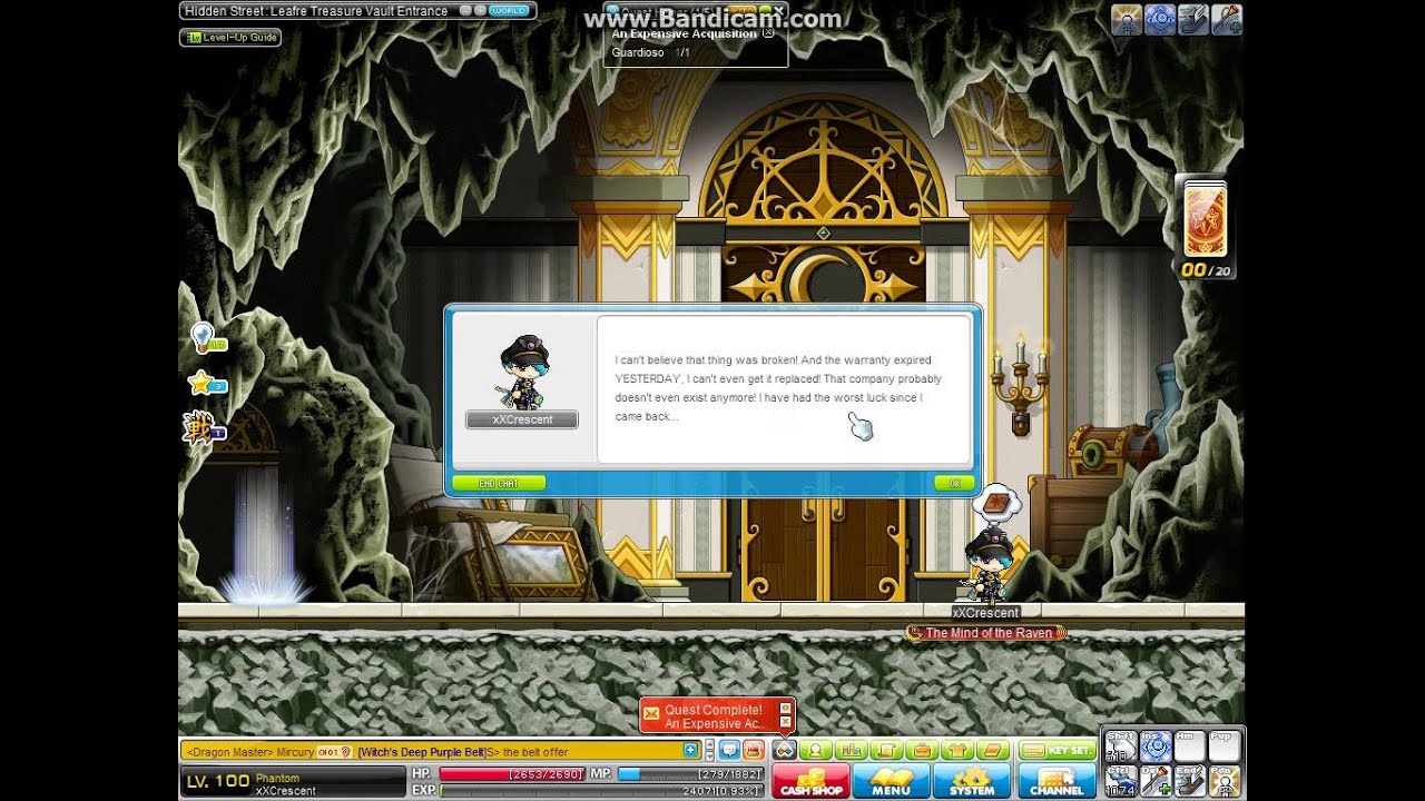 [Maplestory] Phantom- 4th Job Advancement