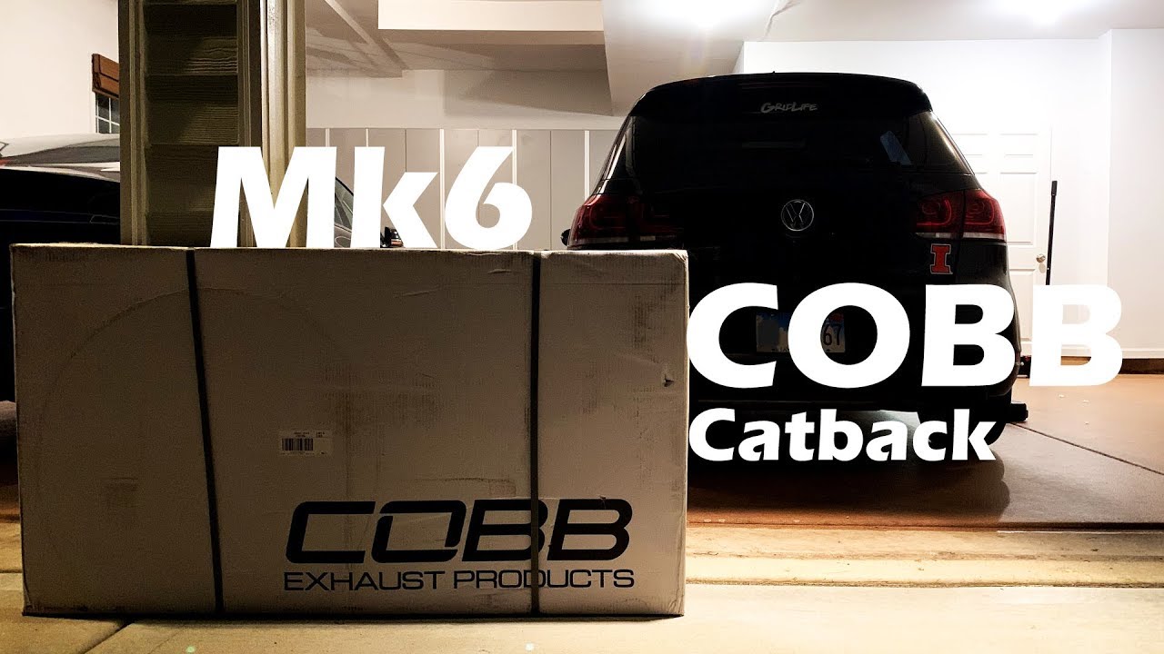 Mk6 GTI COBB Catback Install!