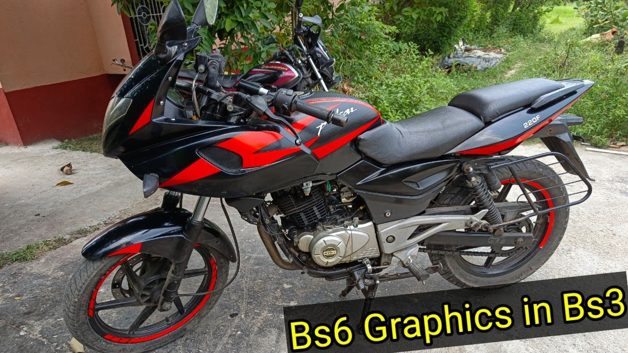 pulsar 220f bs6 Sticker job Done | Pasand nehi aya to paysa wapas🔥🔥