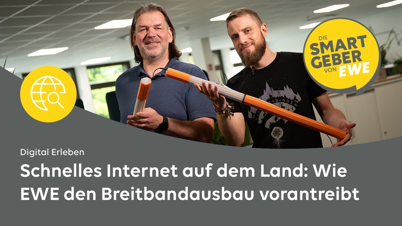 Experte Marc &uuml;ber Breitbandausbau: Wie EWE schnelles Internet auf dem Land voranbringt