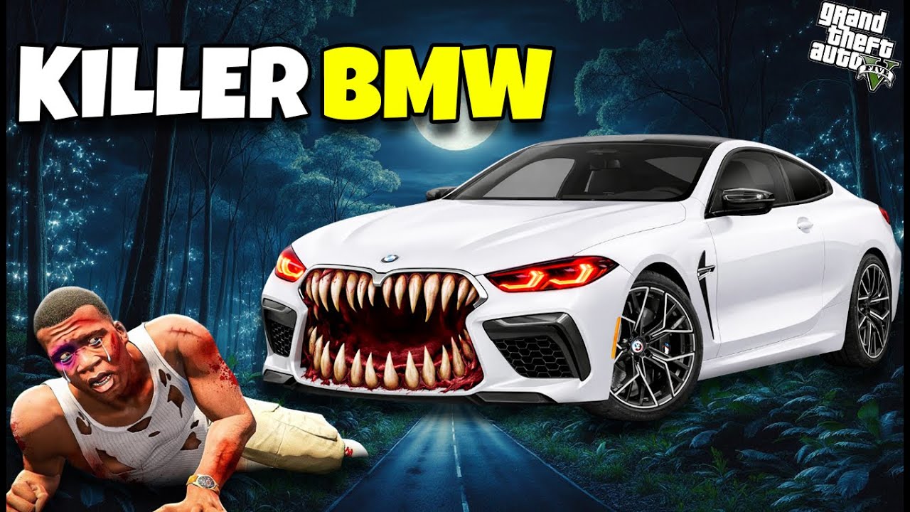 Shinchan and Franklin Found Killer Bmw M8 in Los Santos | GTA 5