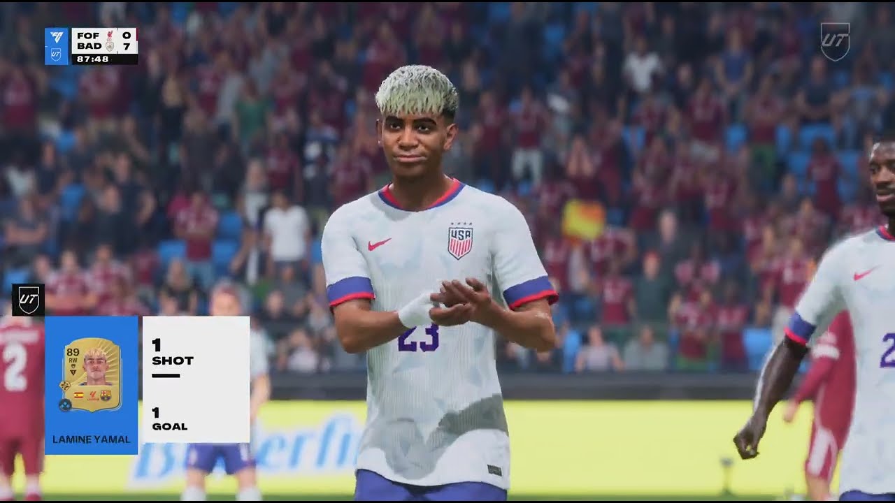 EA SPORTS FC 26 - BadBucky (7) vs FUT Squad Battles (0) - Legendary AI 