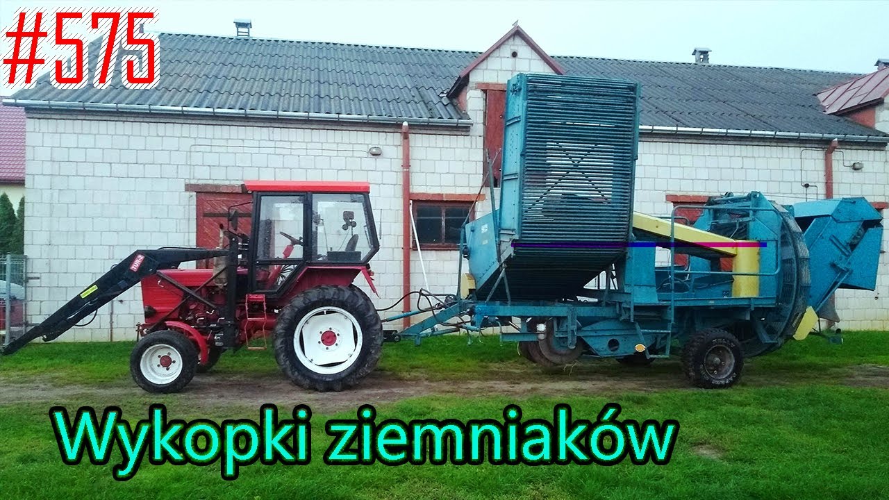 Władimirec T-25 & kombajn ziemniaczany Anna Z-644, Władek w tym roku spisał się #575
