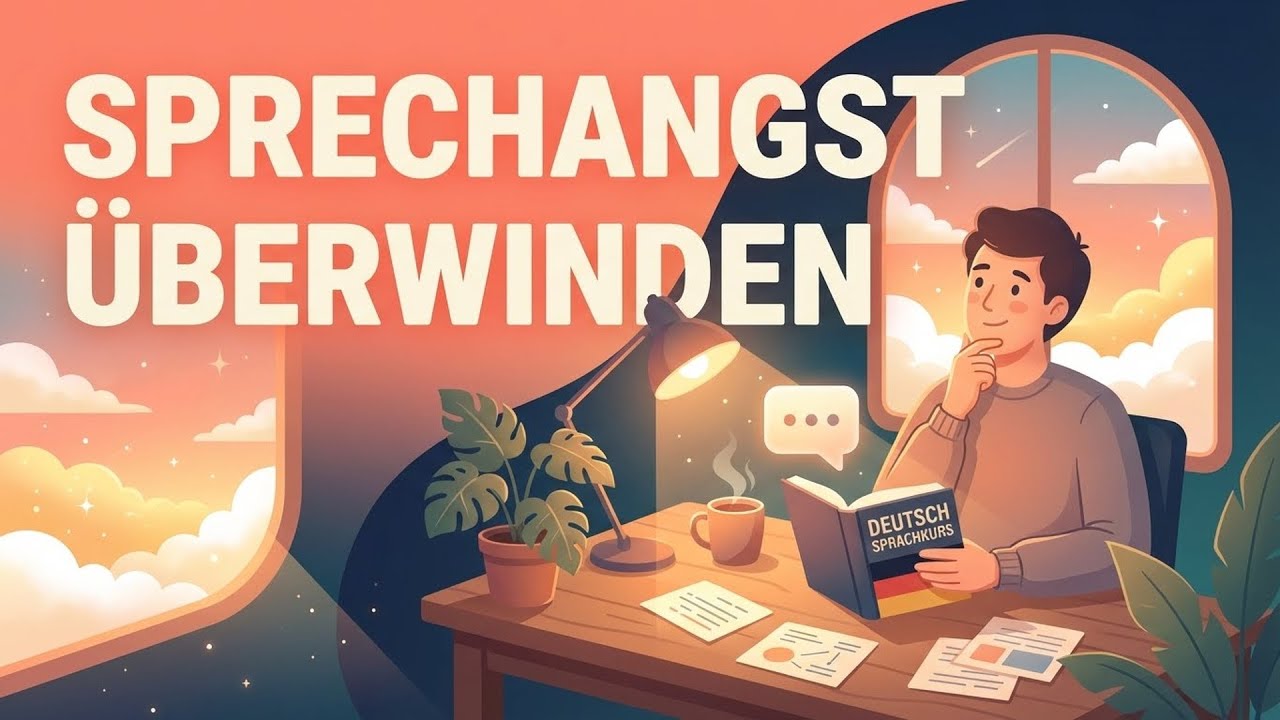 Verstehst du Deutsch, aber Sprechen fällt schwer? Tipps gegen Sprechangst! | Daily German Podcast