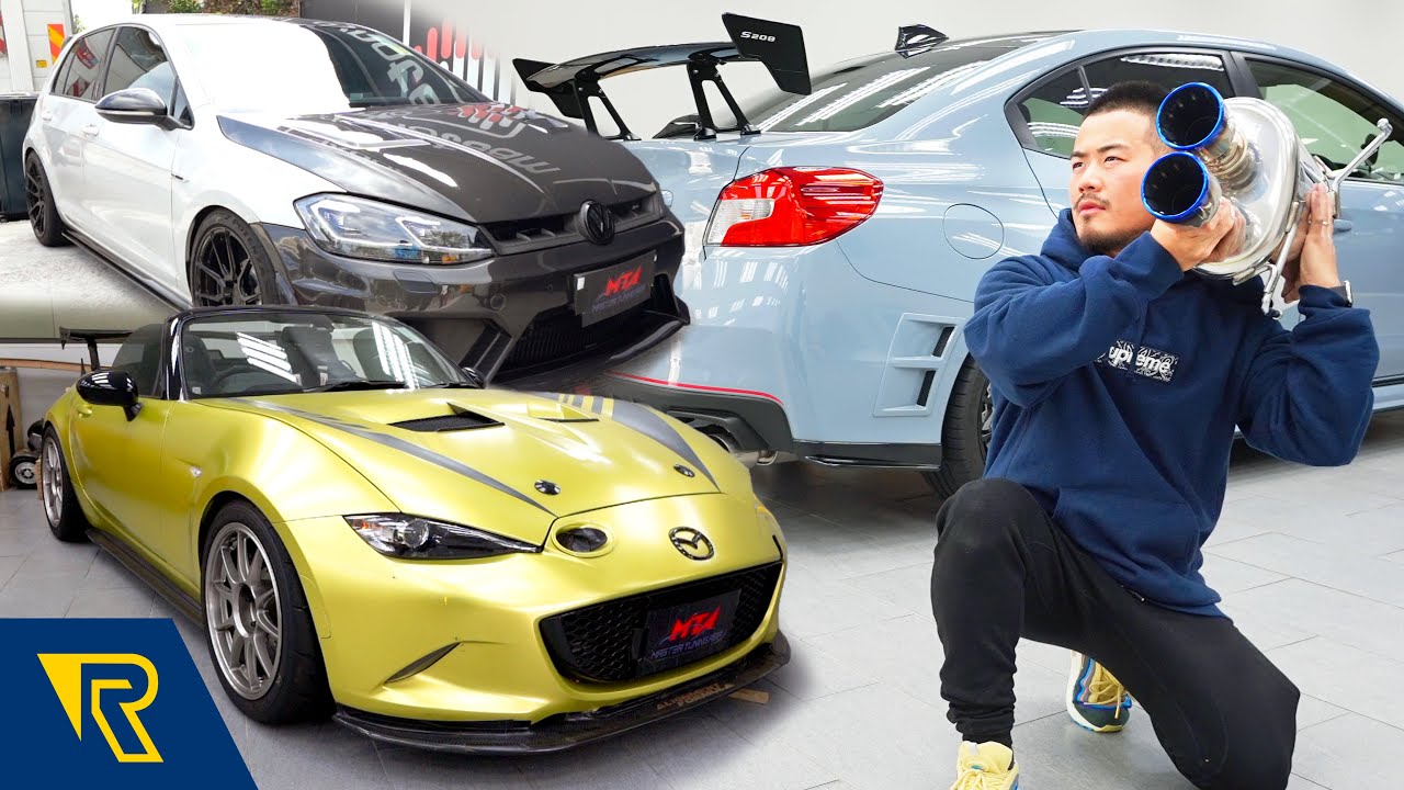 The Fastest MX-5 & Golf R in Hong Kong | NEW HKS Exhaust for My STi S208