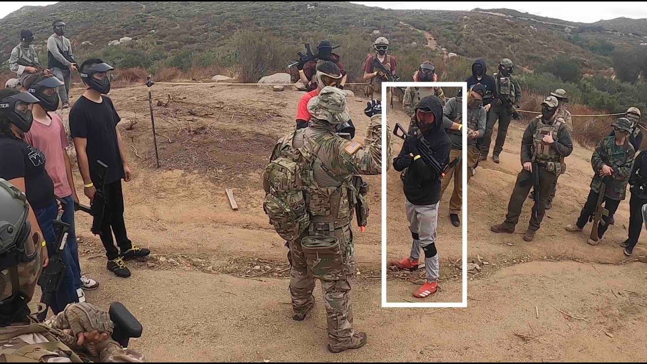 California Airsoft  - Guy kills more players with his bare hands than his entire team combined!
