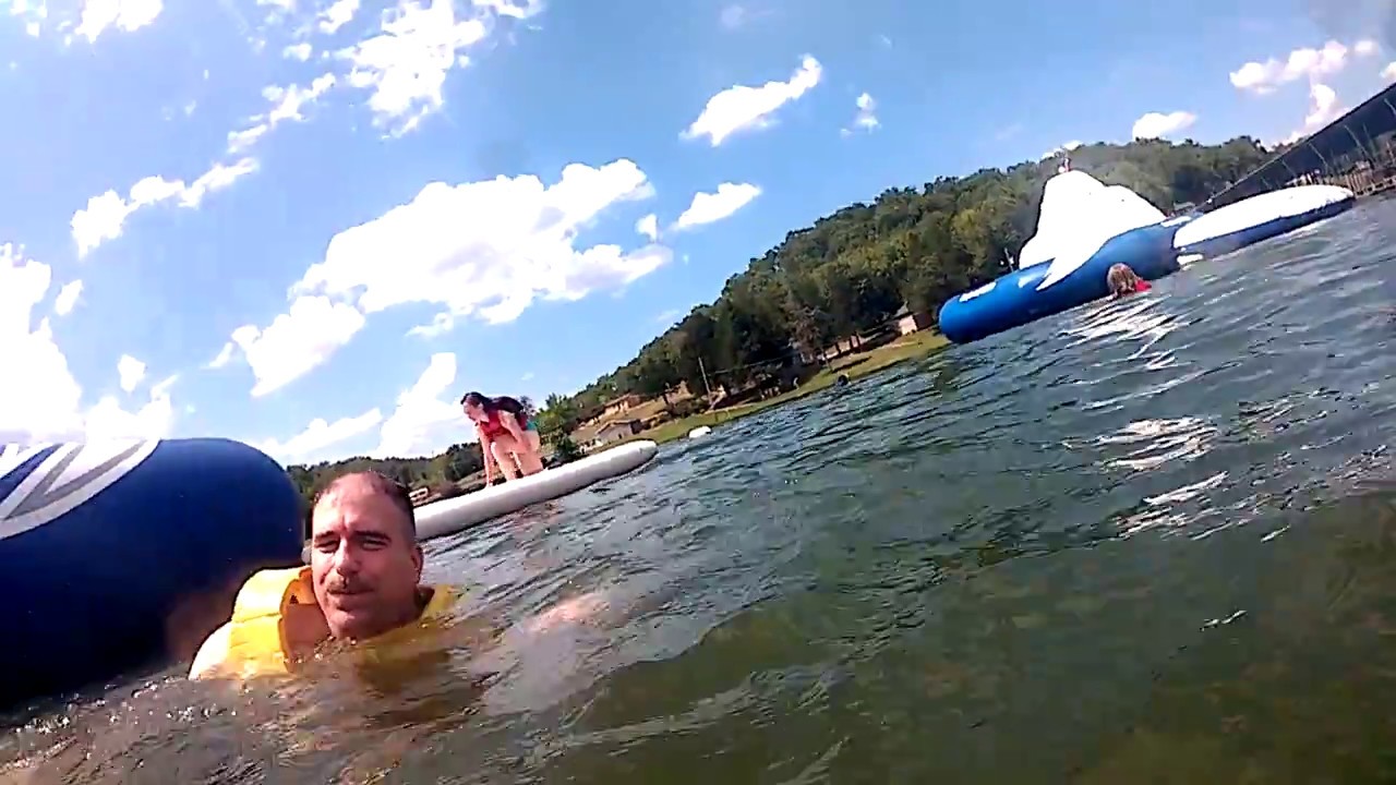 Blobbing at Camp Windermere July 2018