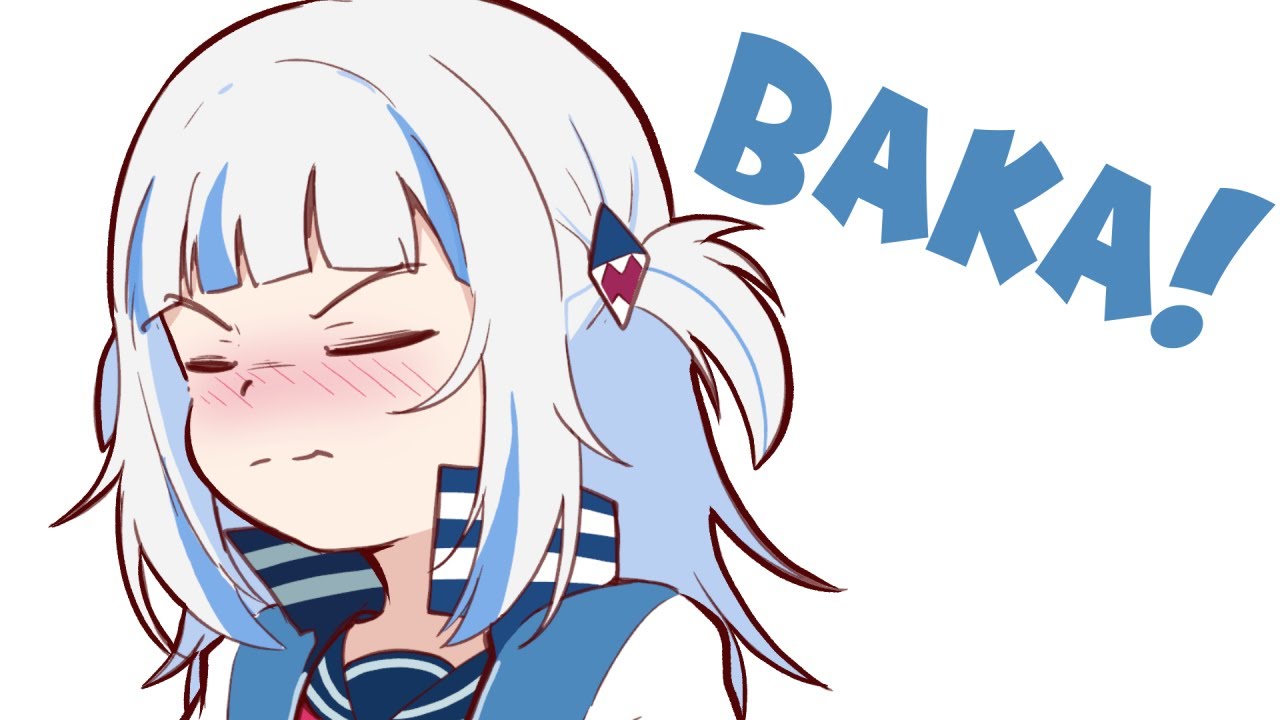 Tsundere Gura 【Hololive Animation】