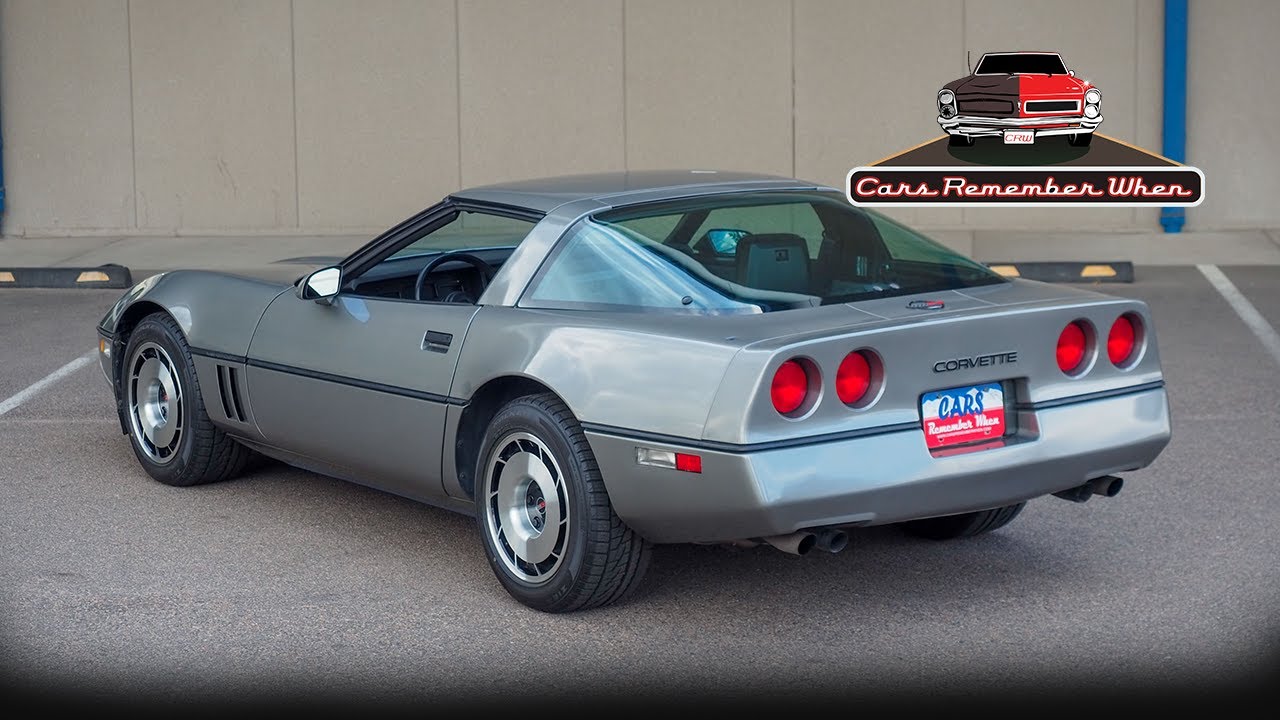 Grey Metallic 1985 Chevy Corvette Doug Nash 4+3 Manual Transmission