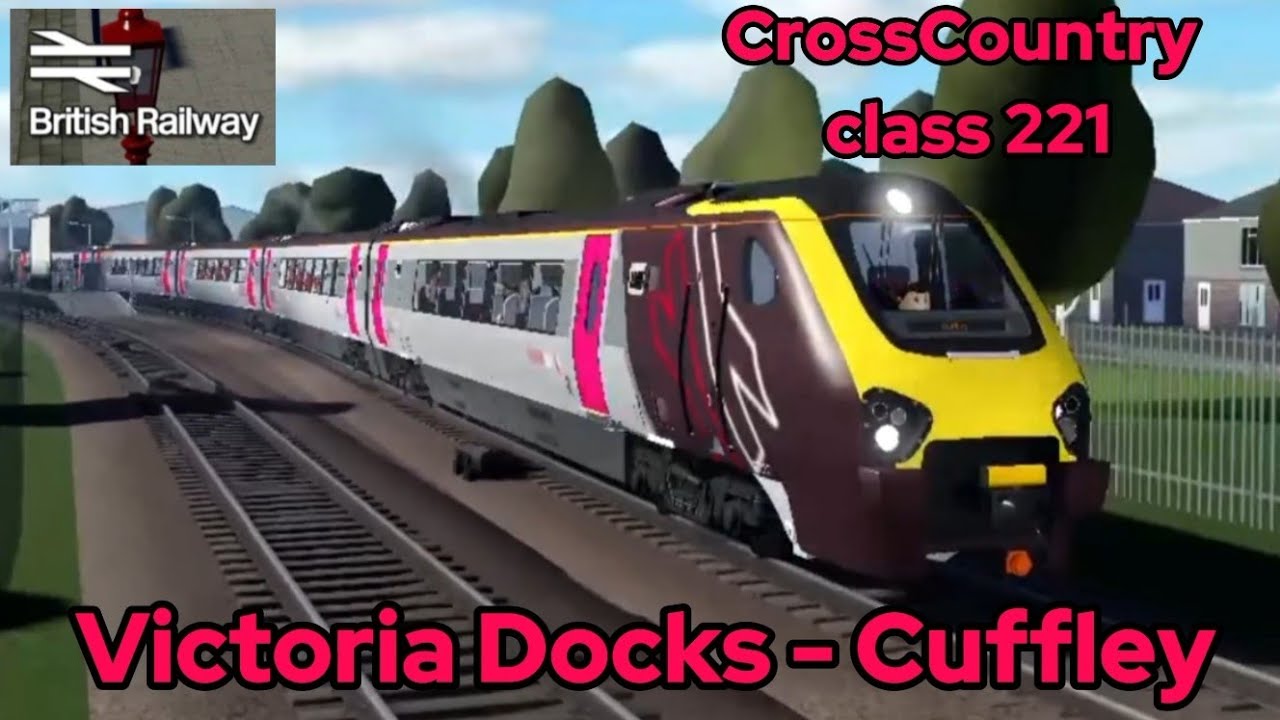 Smart Games - CrossCountry class 221 Victoria Docks - Cuffley - British Railway ROBLOX.