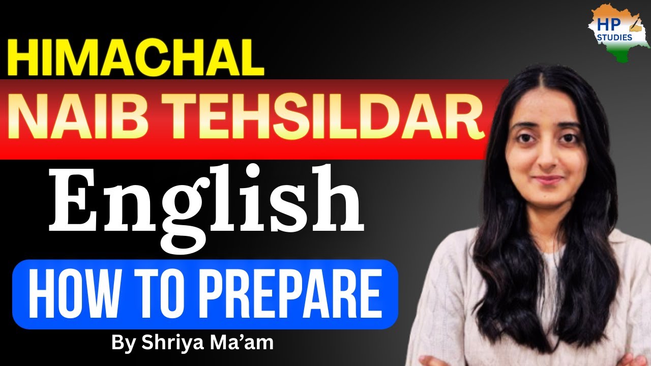 HP Naib Tehsildar 2026 | ENGLISH (mains) | How to Prepare #hpnaibtehsildar #hppsc #english #hpallied
