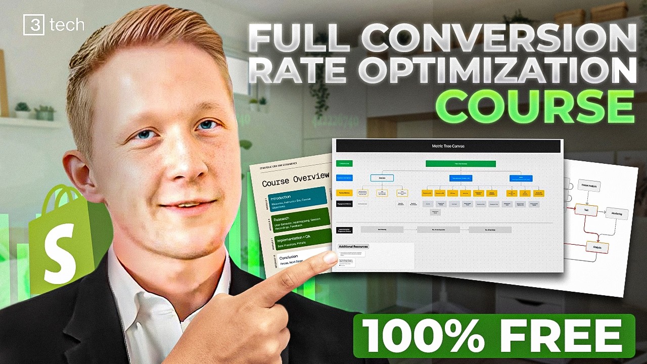 Full E-Commerce CRO Course 2026 - (100 % FREE)