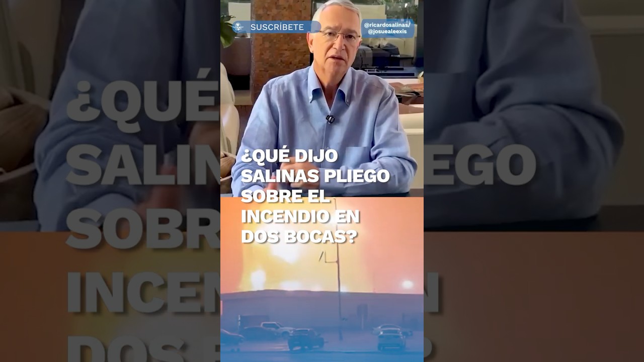 Incendio en Dos Bocas Salinas Pliego y Chumel Torres reaccionan #shorts