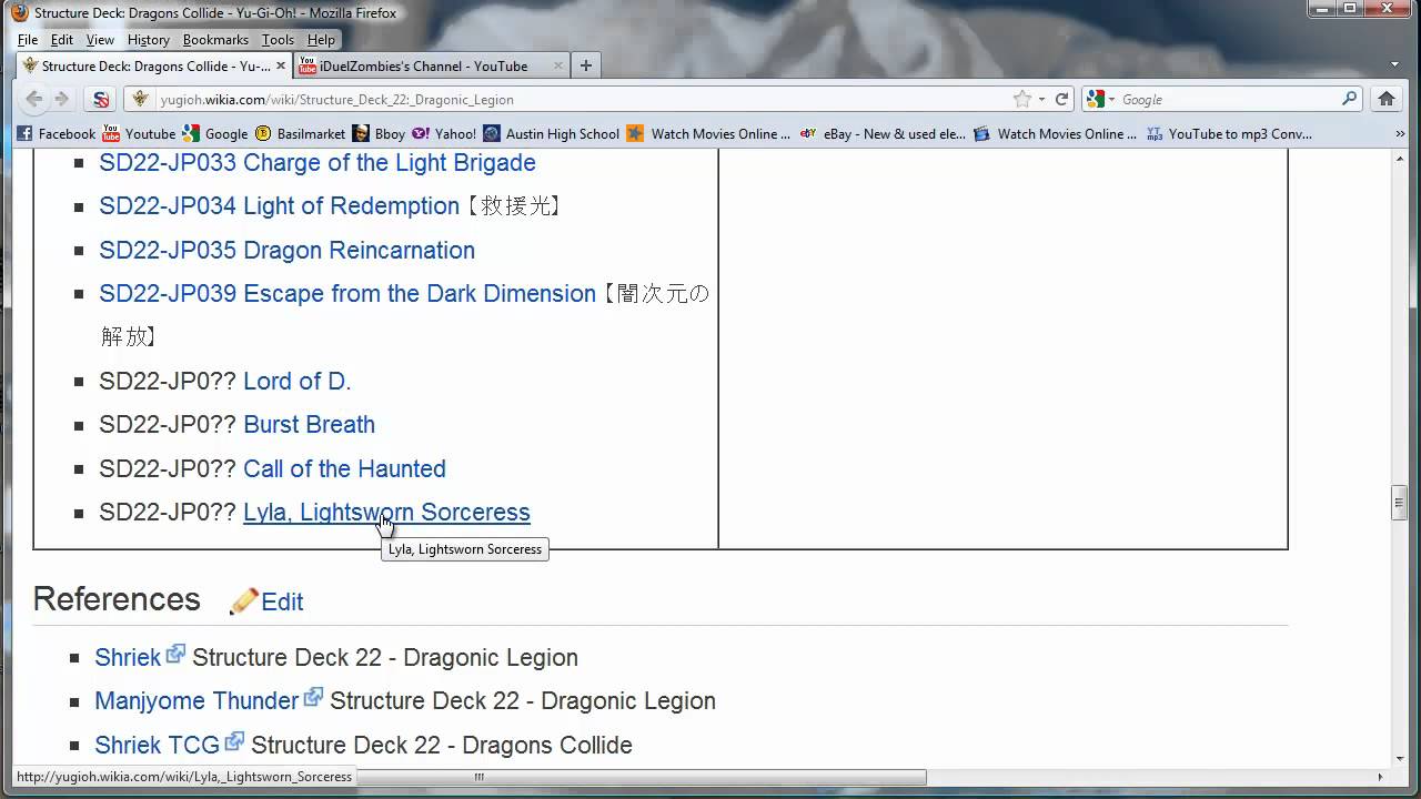 Wednesday Watchout #3: Structure Deck: Dragons Collide