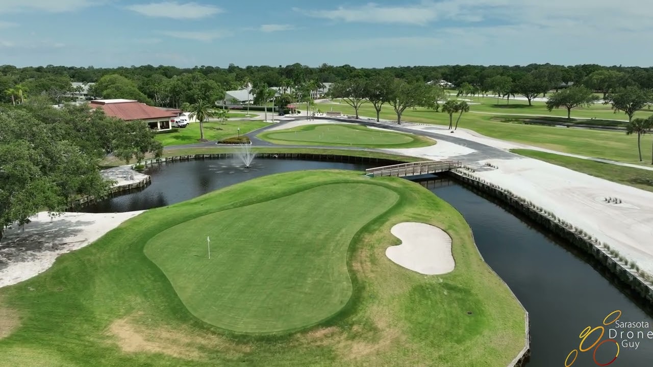 Hole 18 at Palm Aire Country Club