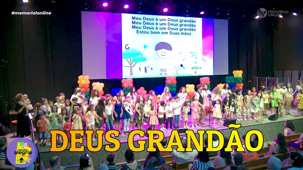 Deus Grandão (Música) - Família Alegria