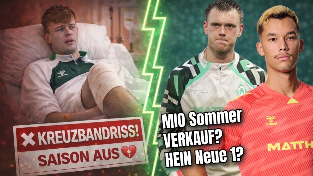 WERDER SCHOCK! 😳 Kreuzbandriss + Backhaus -Wechsel?! Hein ab Sommer Nummer 1?