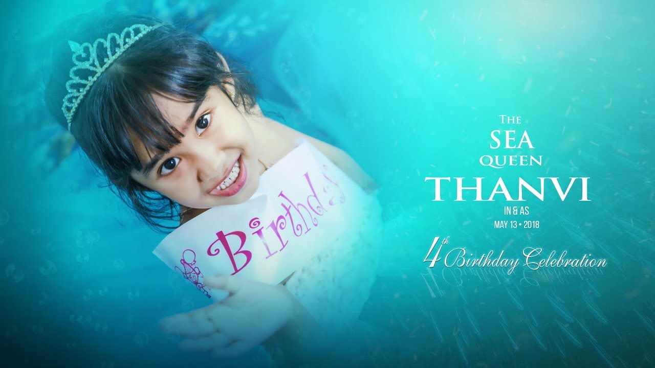 Director K S Ravikumar Grand Daughter's Thanvi | 4th Birthday Montage