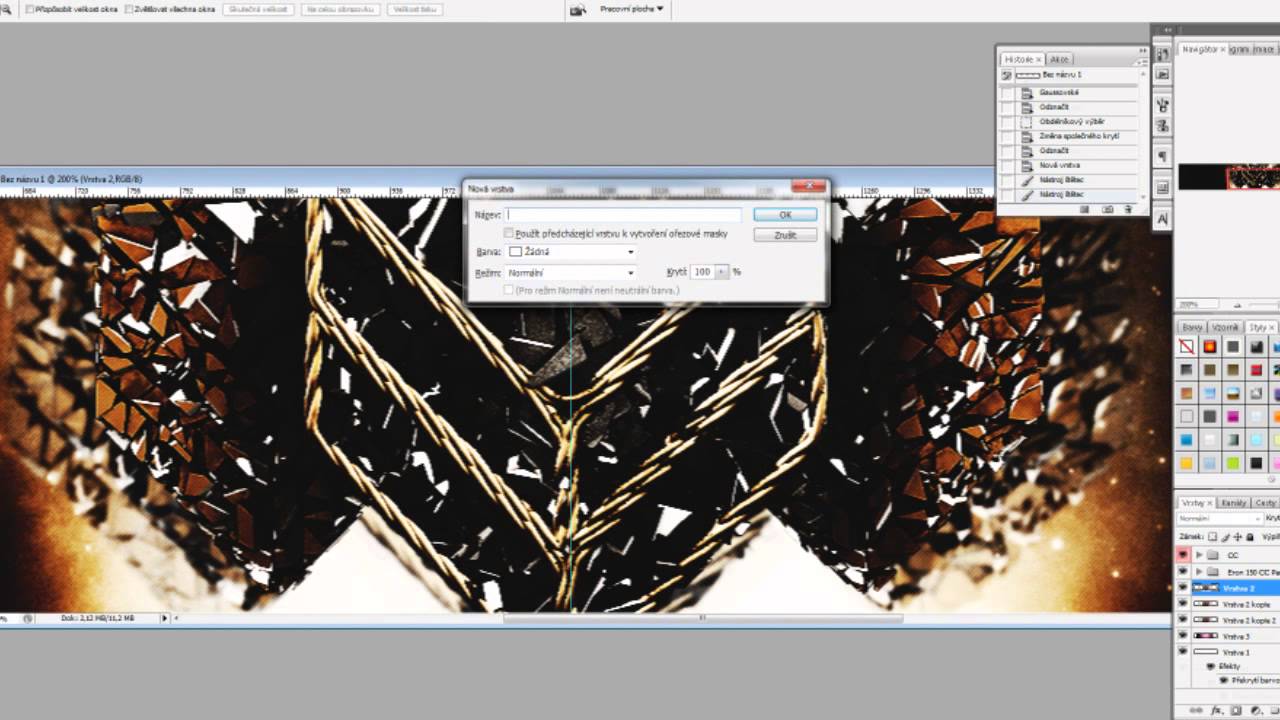 Speed Art #09 - Kuron's Contest - YT Background - by MettakDesigns