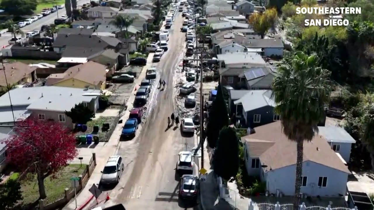 Above San Diego | Southeastern San Diego - After the flood