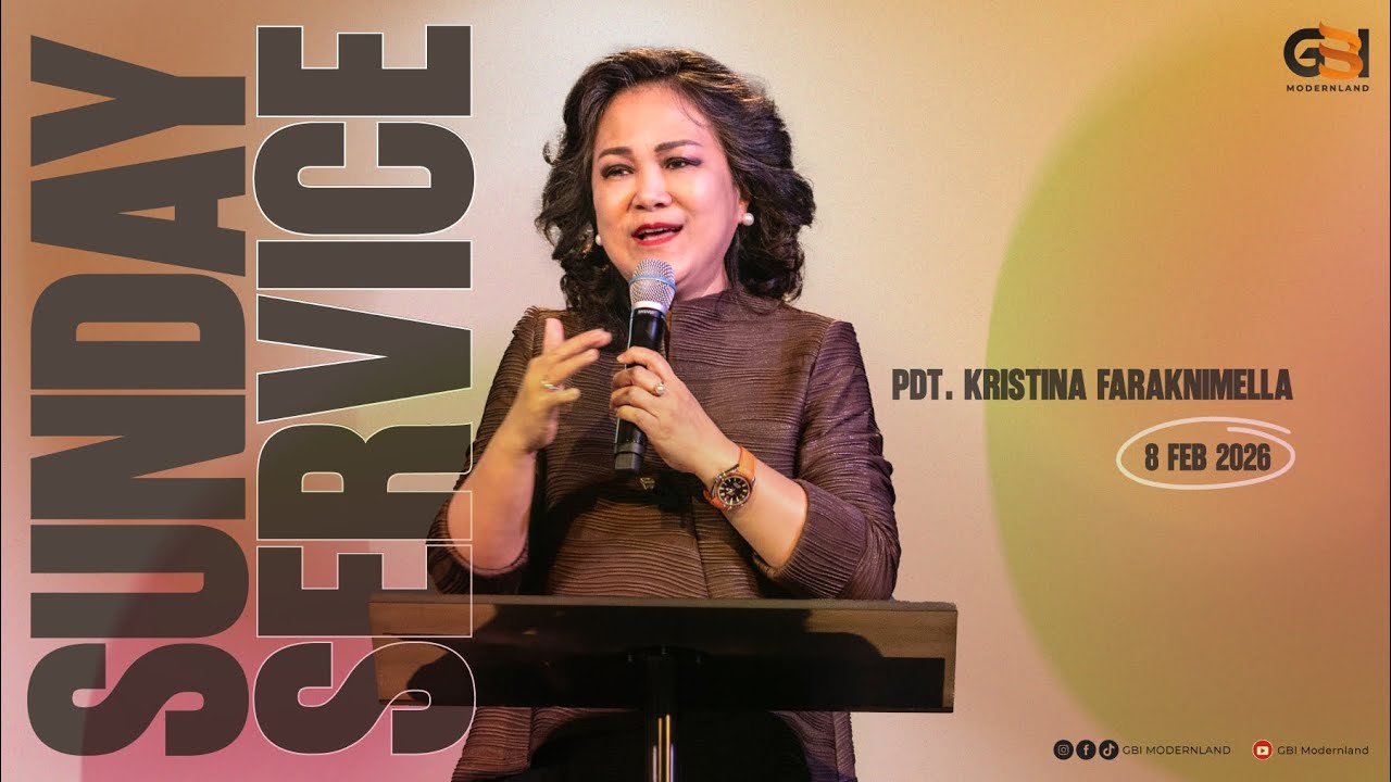 Pdt. Kristina Faraknimella - Ibadah Raya Online 8 Februari 2026 - 11:30