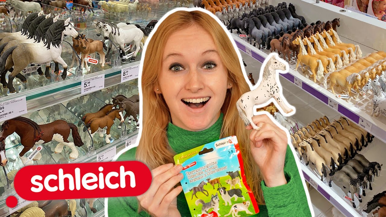 Mega SCHLEICH PAARDEN WINKELS bezoeken! 😍 Shop met mij mee! 💰