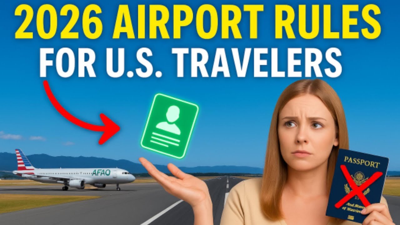 NEW 2026 Travel Rules U.S. Passengers MUST Know Before Flying