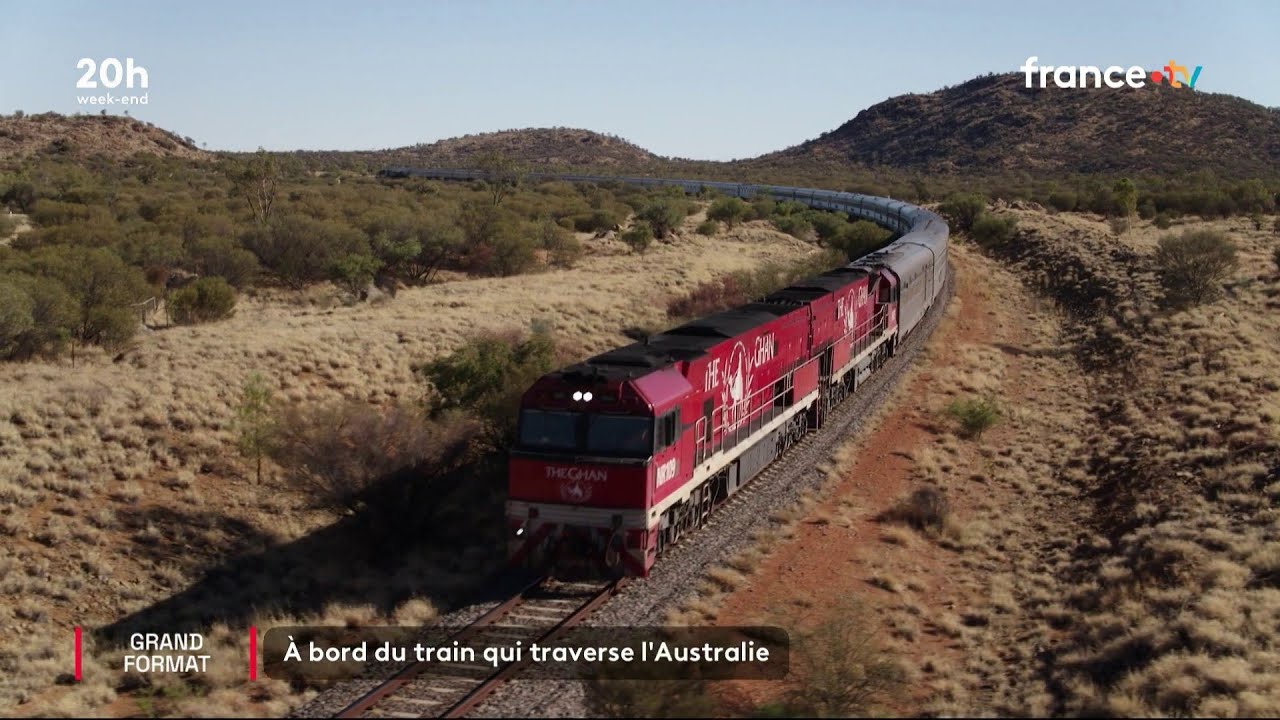 Australie : embarquez à bord du Ghan, l'un des plus longs trains du monde