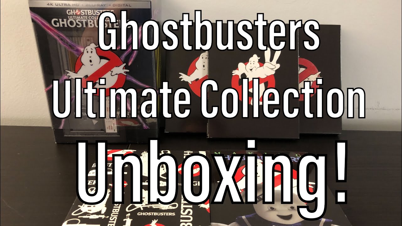 The Ghostbusters Ultimate Collection 4K UHD Blu-ray Unboxing!