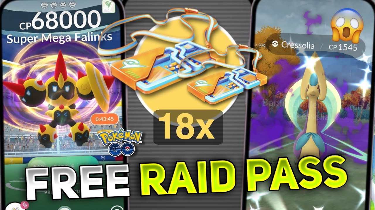 How to Get 18 Free Raid Passes in Pokemon Go 2026 | Mega Falinks Raid Day Special Raid Pass Trick 
