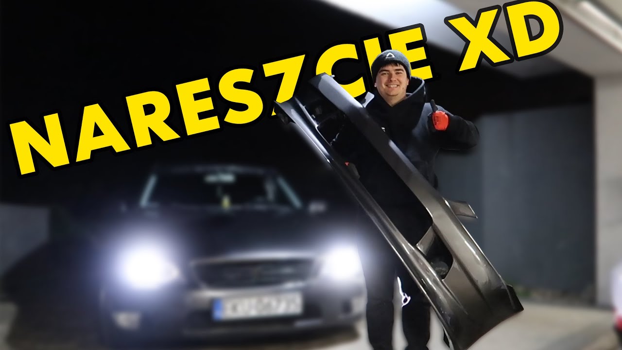 Założyłem zderzak do luksusa! *TO NIE CLICKBAIT!* Serio jest już na aucie!1!1!!!1 | KisluMoto