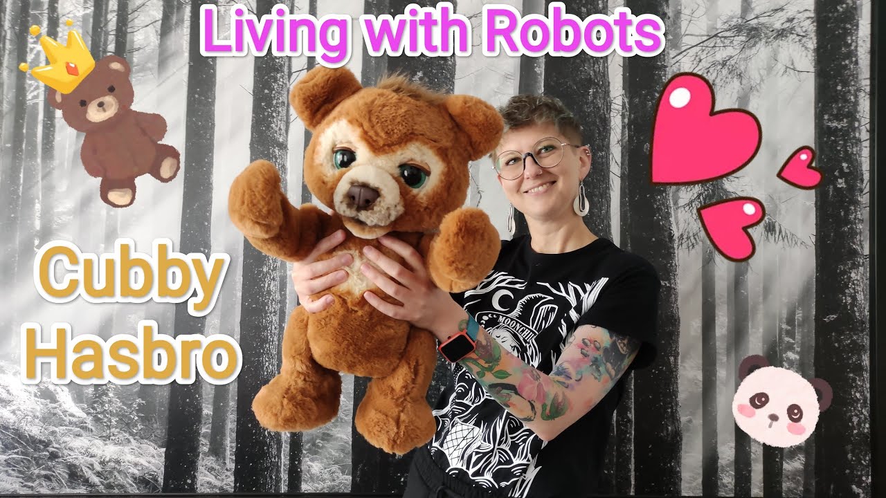 Cubby od Hasbro interaktywny niedźwiadek, słodki miś FurReal Friends #hasbro #robot