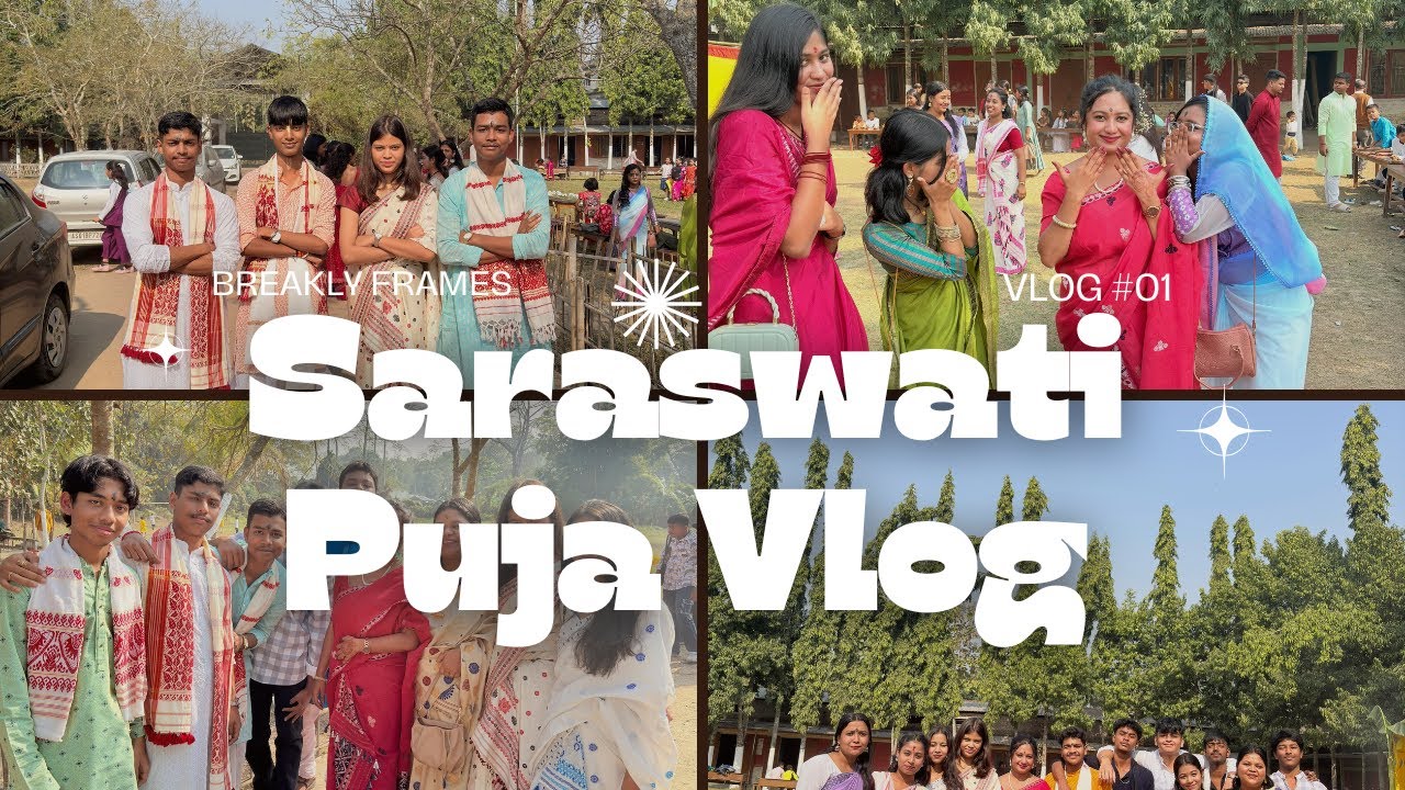Saraswati Puja 2026  Our Last Class 10 Celebration at Gyan Bharati Academy