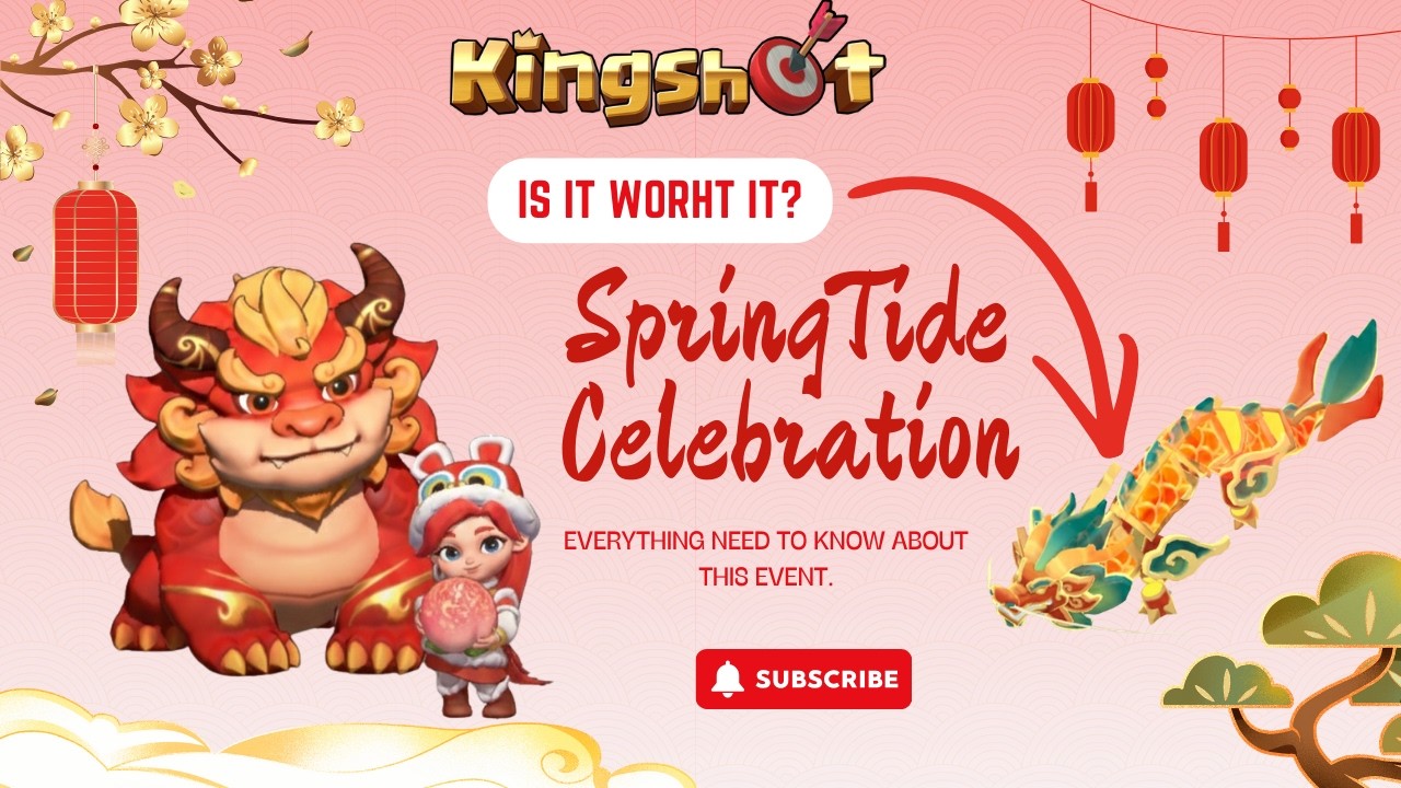 Dont Do Mistakes in Springtide celebration Event Of Kingshot #kingshotgames #gaming #games