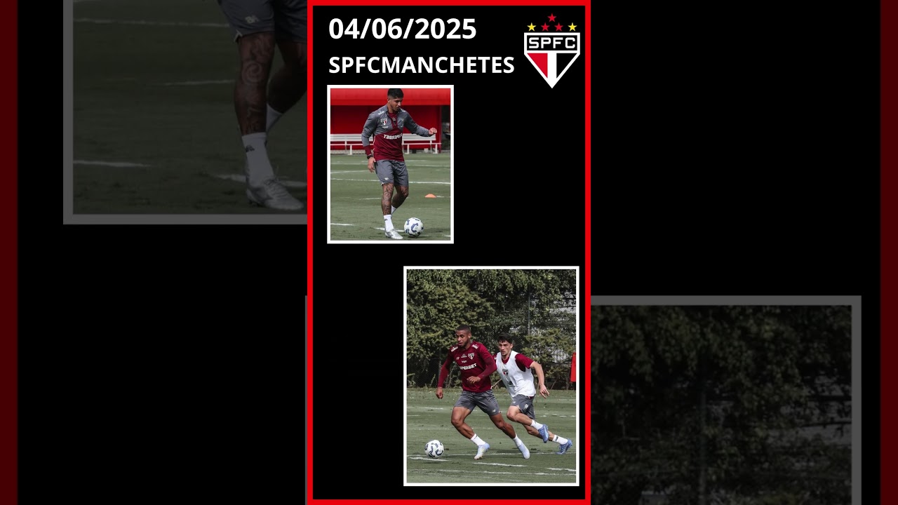 ⚽ SPFC segue forte nos treinos para o &uacute;ltimo jogo antes da pausa! 🔴⚪⚫