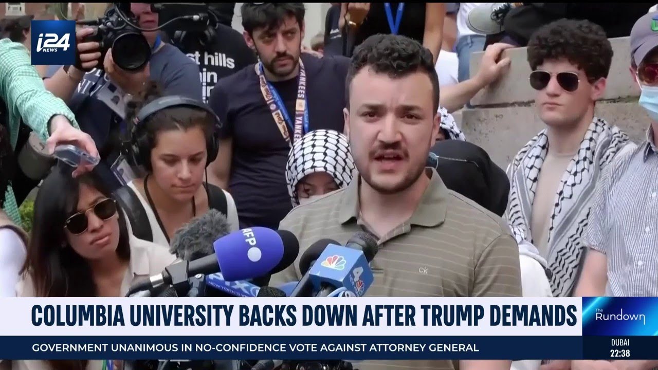 Columbia backs down after Trump demands amid Khalil deportation