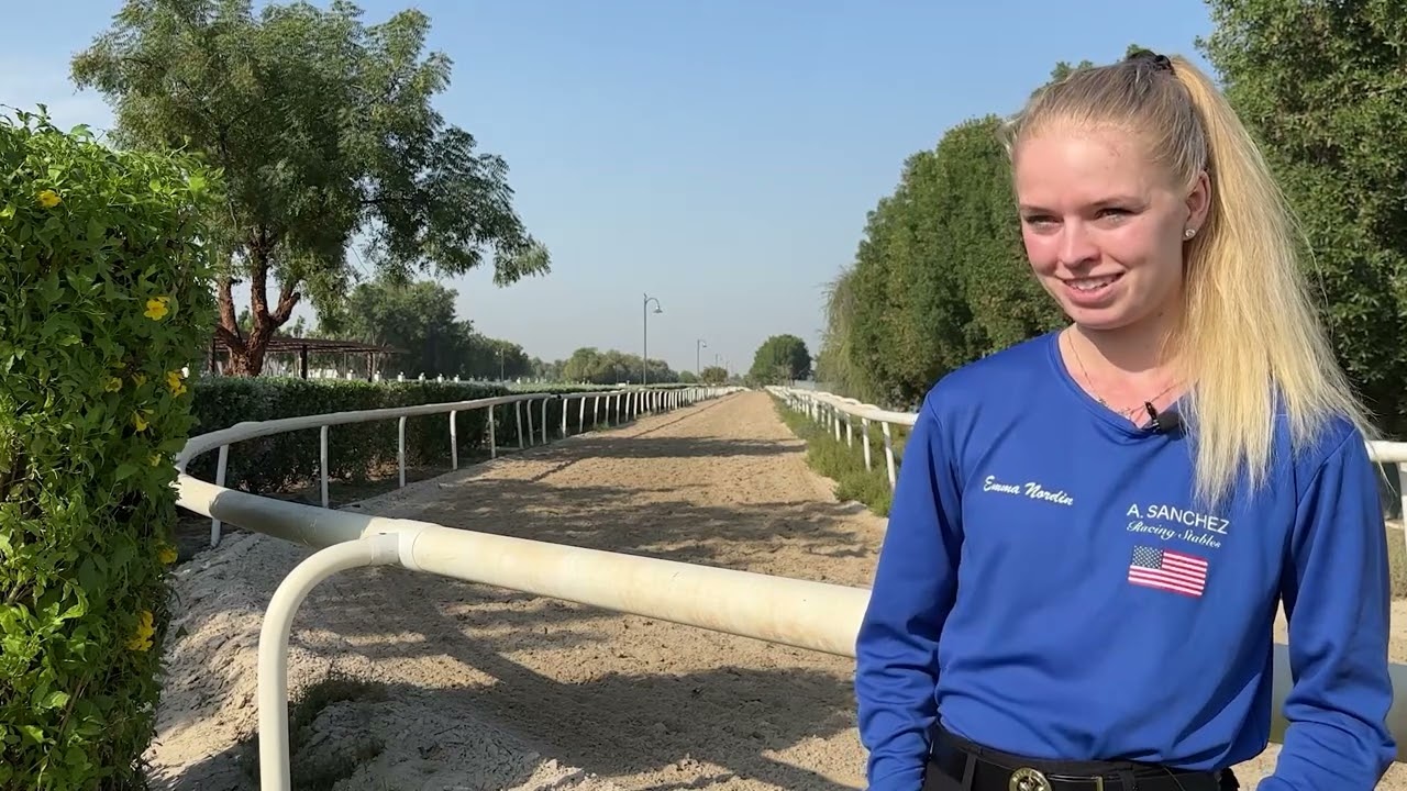 Svenska Emma Nordin lever sin galoppdröm i Florida