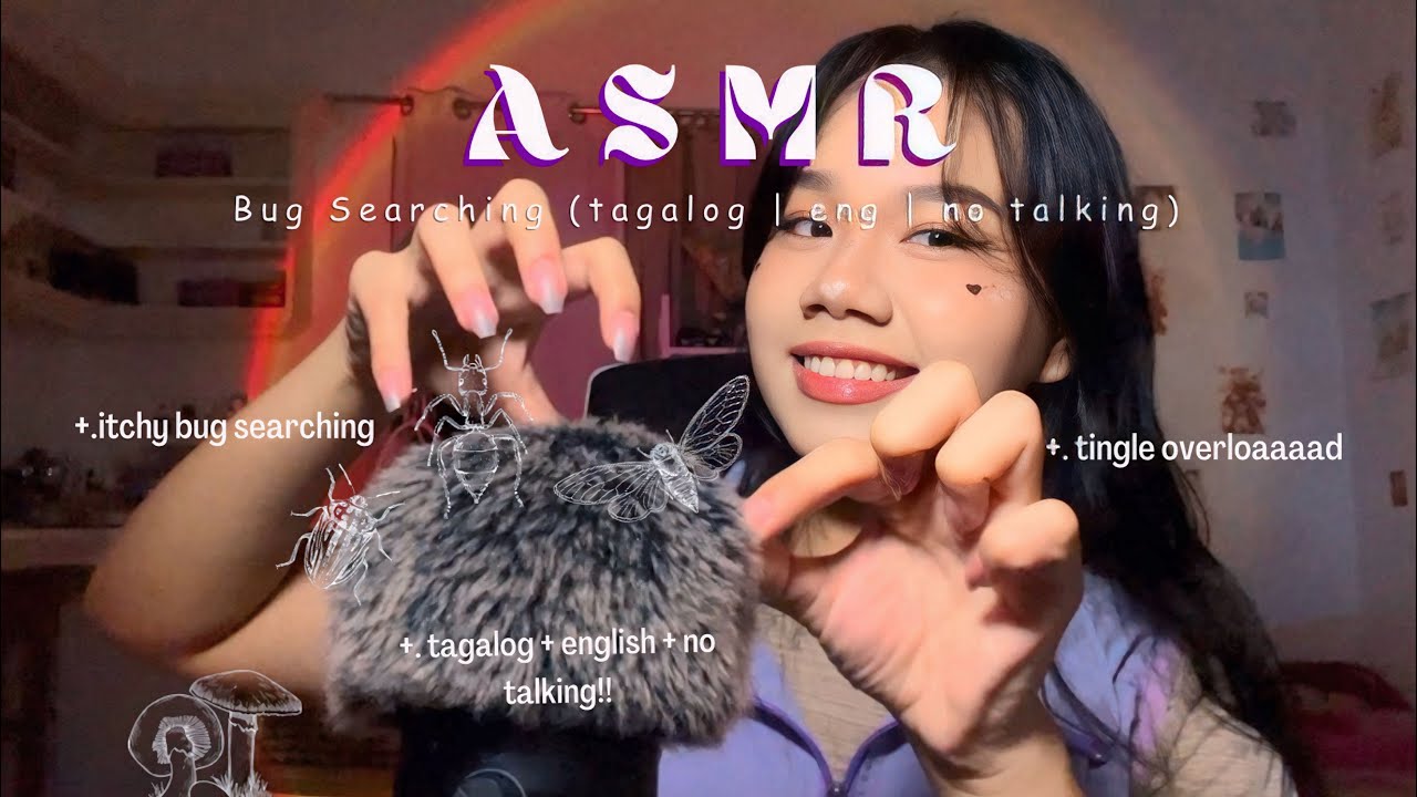 ASMR | Bug Searching [ English, Tagalog & No Talking ] 🇵🇭