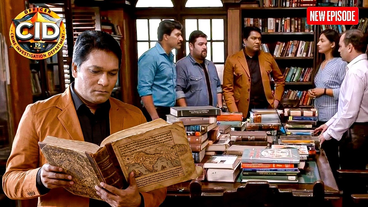 सबसे पुरानी किताब का रहस्य | CID टीम की लाइब्रेरी में एंट्री || CID || Latest Episode ||