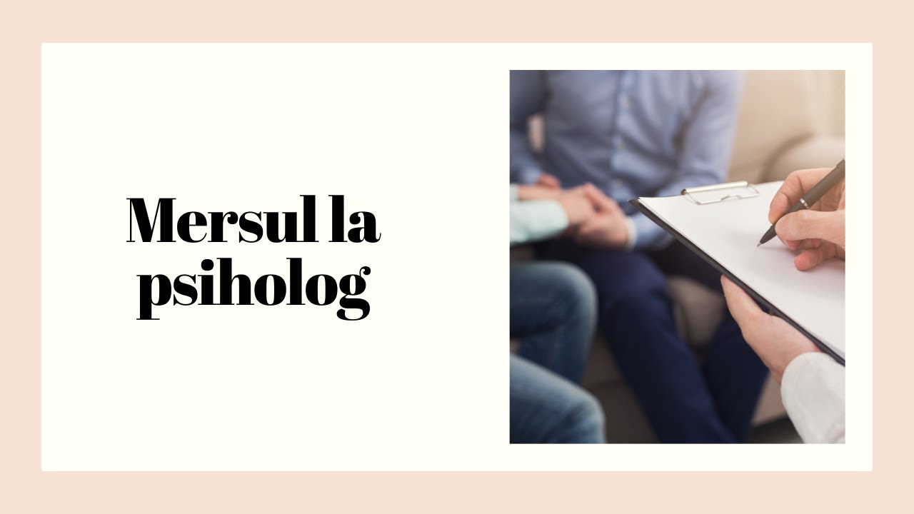 #NoMoreTabu | Mersul la psiholog
