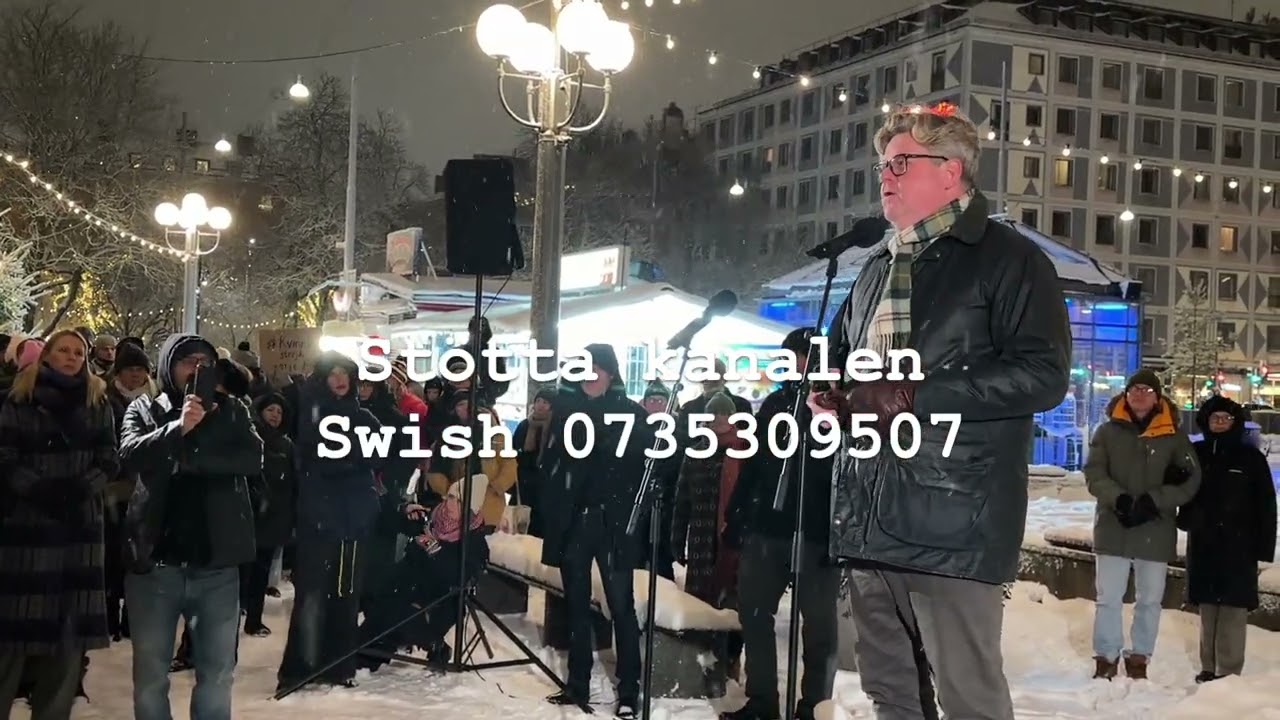 Justitieminister Gunnar Str&ouml;mmer Medborgarplatsen 2 januari 2026 M&auml;ns v&aring;ld mot kvinnor