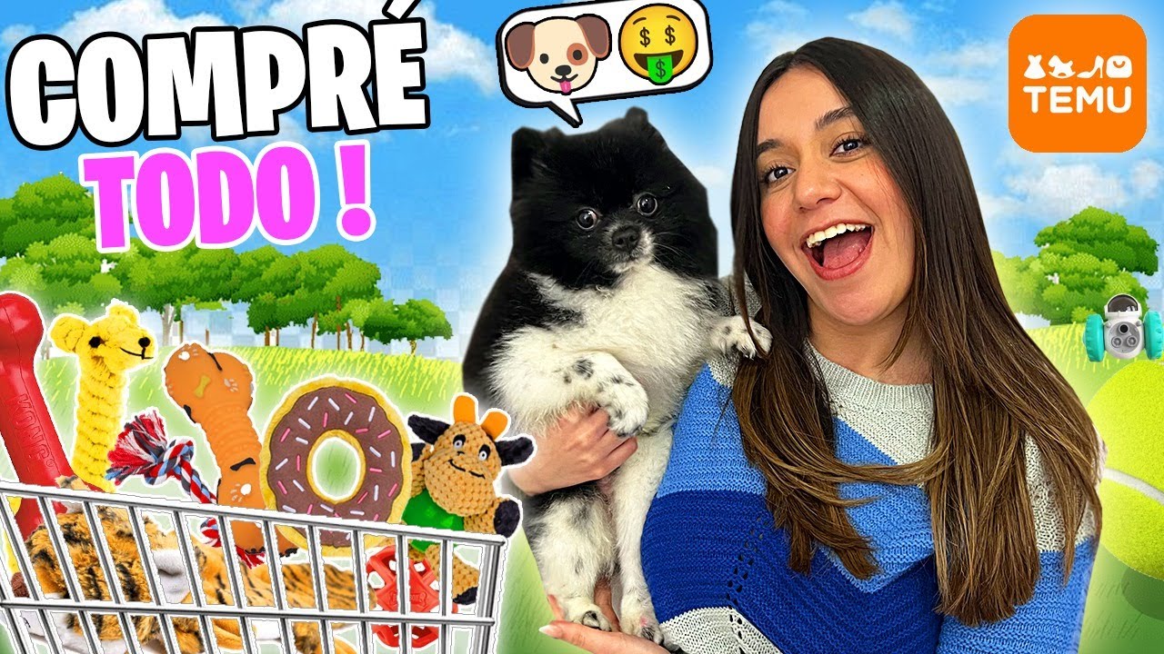 PROBANDO PRODUCTOS VIRALES PARA PERRITOS 🐶😱
