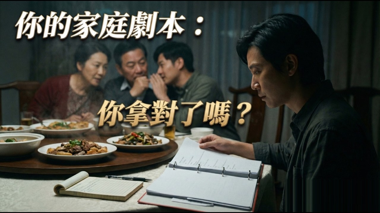 萬歐.舜哥「伴讀品文」一念間～“你的家庭劇本：你拿對了嗎？”
