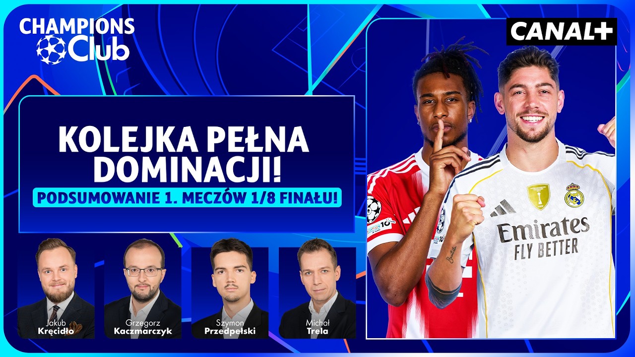 WIELKIE MECZE, MNÓSTWO GOLI I SPORO DOMINACJI! KŁOPOTY ANGIELSKICH DRUŻYN | CHAMPIONS CLUB