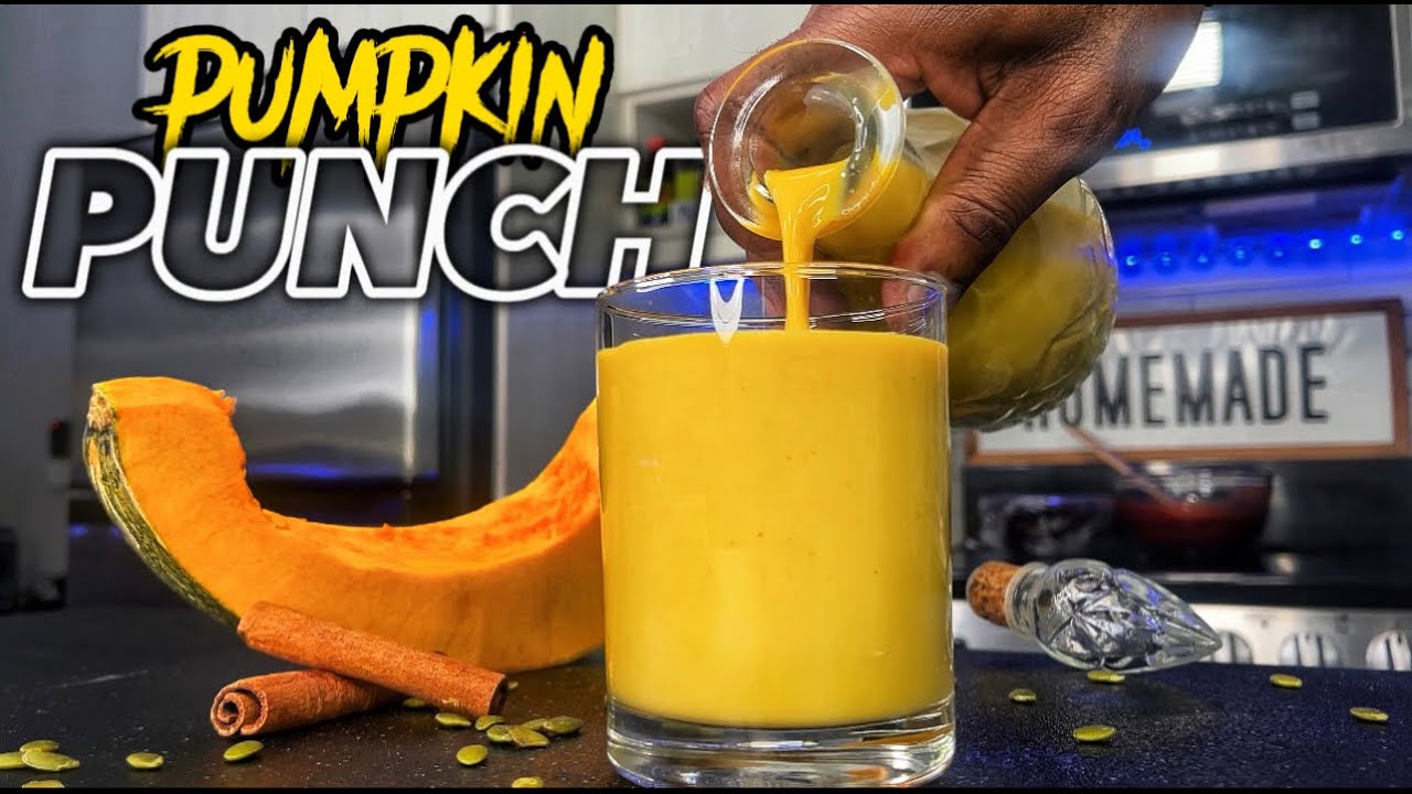 HOW TO MAKE JAMAICAN PUMPKIN PUNCH | PUMPKIN DRINKS  Hawt Chef