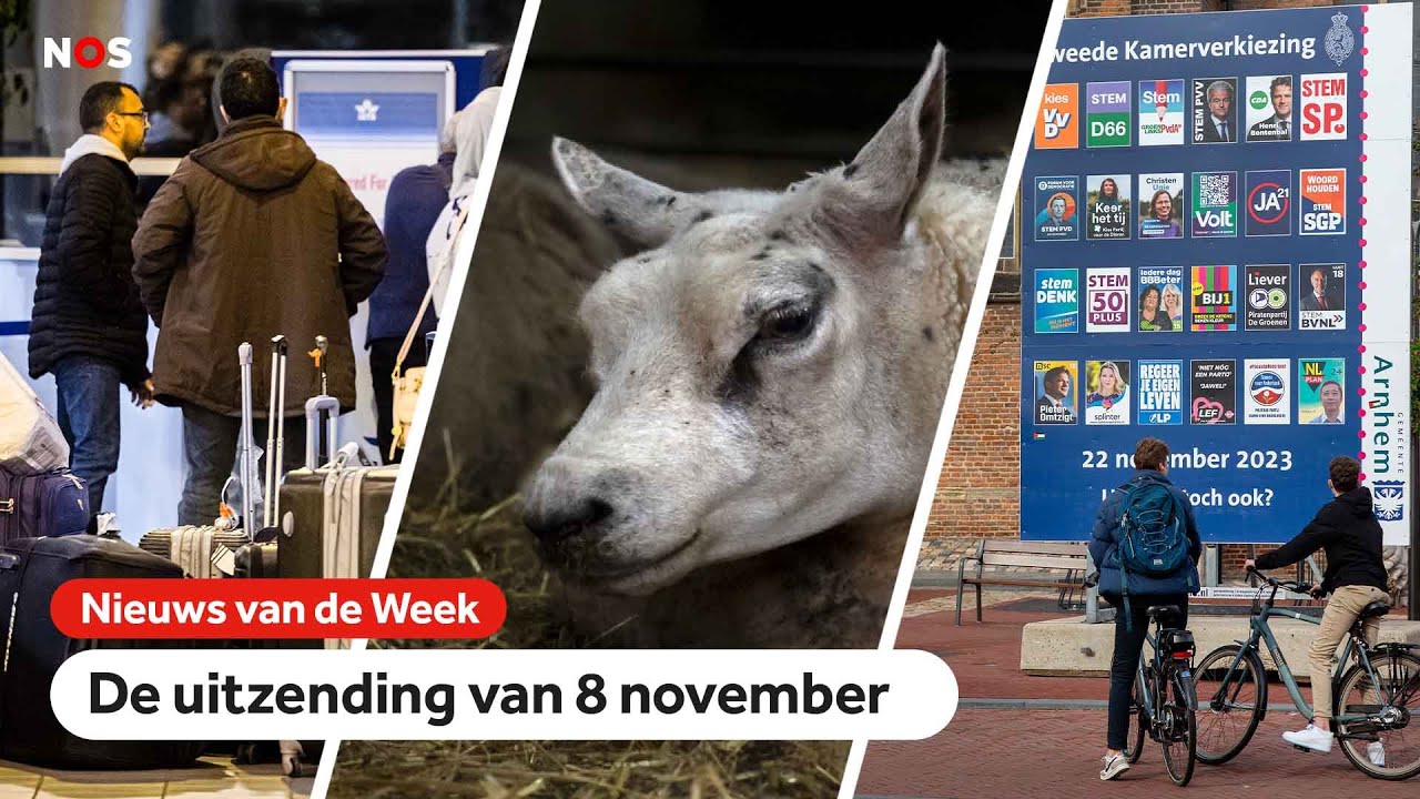 Nederlanders terug uit Gaza, besmettelijk virus bij schapen en praten over de verkiezingen.