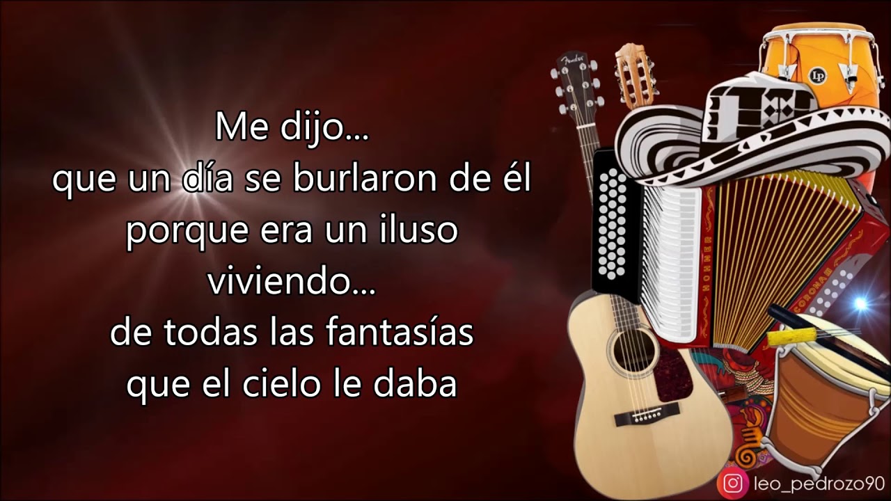Confidente Peregrino, Carlos Malo - Letra