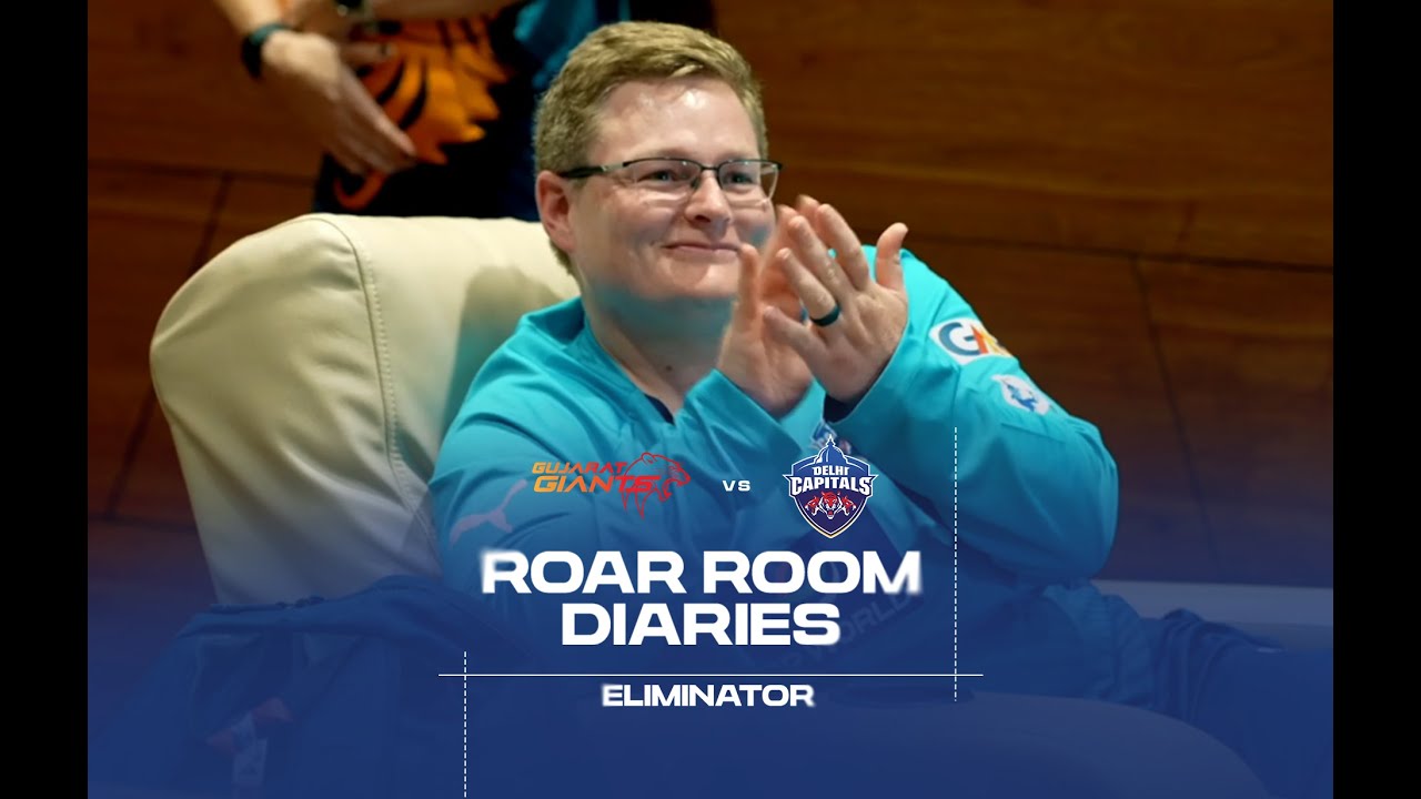 A roaring roar room indeed 🔥🐅 | Roar Room Diaries | The Eliminator - GG vs DC | WPL 2026