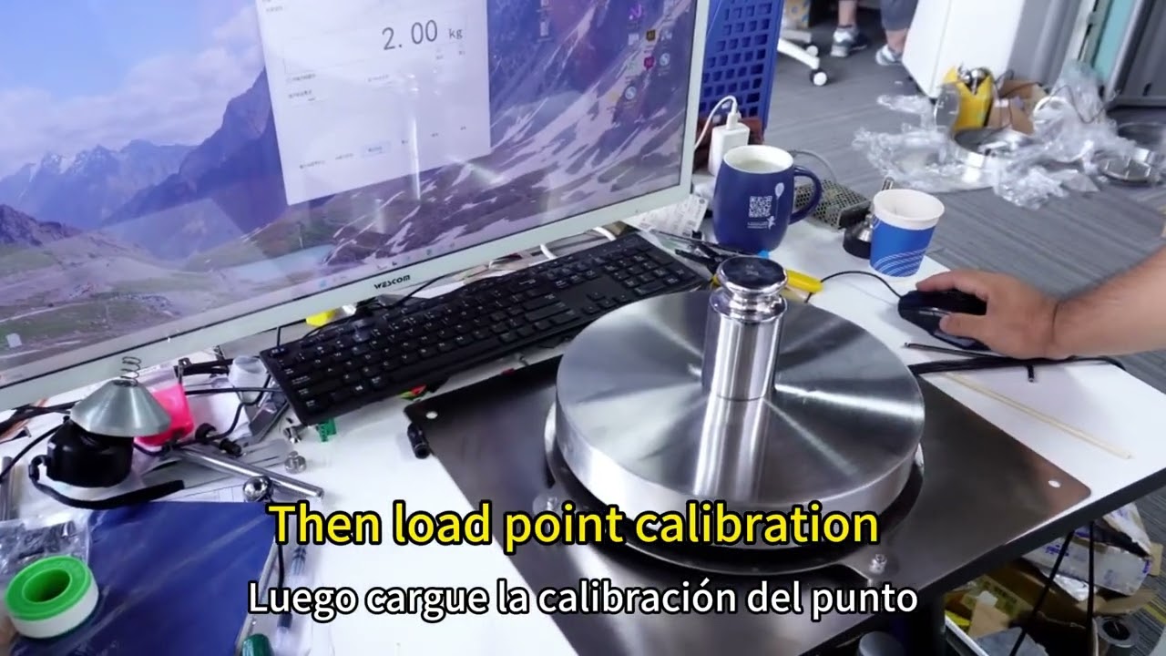 Load cell calibration